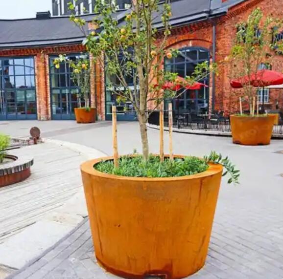 宁晋耐候钢花盆